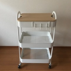 キッチンワゴン キャスター付き 3段 ラック