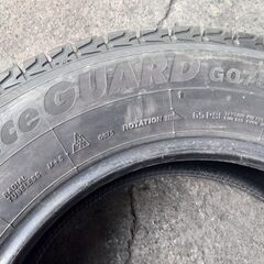 決まりました！ スタッドレス 185/85R16 4本 2018年製 ヨコハマアイスガードG075 105/103L LT バリ山 ジムニーの画像