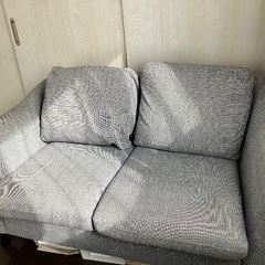【訳あり】IKEA・2人用ソファ【無料】