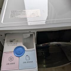 AQUA　アクア　ドラム式洗濯機　AQW-DX12M　2022年式　洗濯12kg乾燥6kg 液体洗剤・柔軟剤　自動投入　高石市の画像