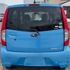 スバル ステラ ターボ 4WD 2014年車 車検新規付 ダイハツ ムーブの画像
