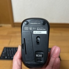 バッファロー　無線キーボード、マウスセット