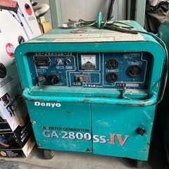 【インバータ100V発電機】デンヨー製 GA-2800SS-IV...