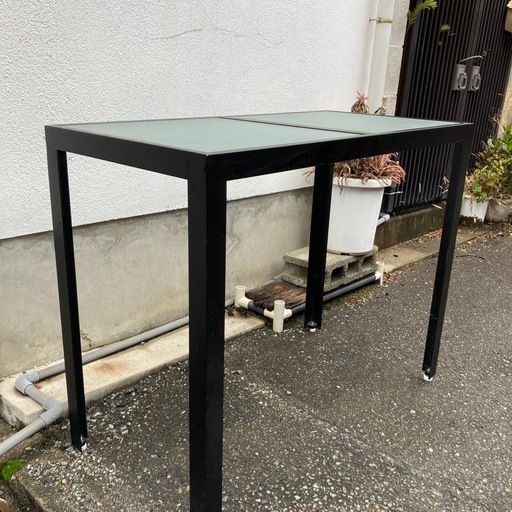 コカコーラロゴ入り アルミテーブル 東急ハンズ 外商 コカコーラ