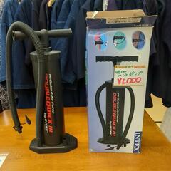 INTEX ハイアウトプット ハンドポンプ 48cm【浜村鹿野温...