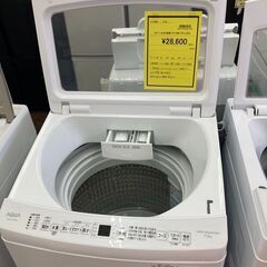 ★ジモティー割あり★ｱｸｱ/7kg洗濯機/2022/クリ-ニング...