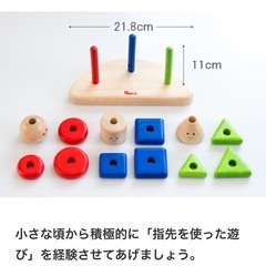知育玩具　VOILA ジオトリオ　の画像