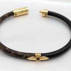 【LV】M6431F ブラスレ・デイリー コンフィデンシャル ブレスレット☆SA品☆質屋 ユニオン本通店 LOUIS VUITTON ルイ・ヴィトン モノグラム バングルの画像