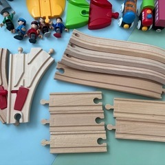 汚れ無し美品　BRIO 連結列車セットの画像