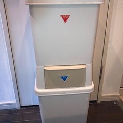 ゴミ箱 2段分別スリム 39L