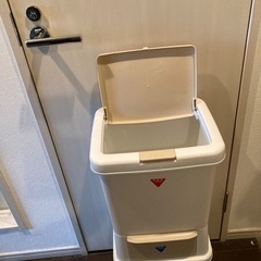 ゴミ箱 2段分別スリム 39Lの画像