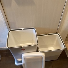 ゴミ箱 2段分別スリム 39Lの画像