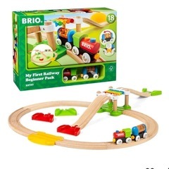 汚れ無し美品　BRIO 連結列車セットの画像