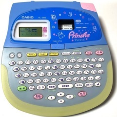 平成レトロ 動作確認済み CASIO ネームランド　Prinshe ハムスター　プリンシェL　テプラ の画像