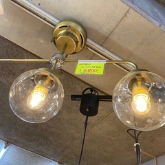 C8410】 ARICORNO LEDアンティーク風 照明 照明器具 3灯 ゴールド おしゃれ アンティーク 高級感 LEDの画像