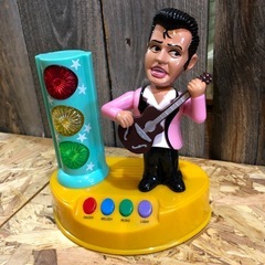エルビス　プレスリー　貯金箱　動作OK パーツ欠損