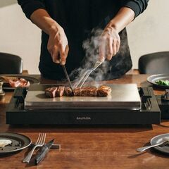 【家電大賞金賞】バルミューダ ザ・プレート プロ ホットプレート BALMUDA The Plate Pro K10A-BKの画像