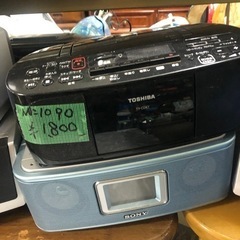いろんな CDラジオ、ラジオカセット、 CDラジオカセットレコーダー‼️の画像