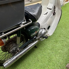 鉄カブ　スーパーカブ　丸目　レトロ　　の画像