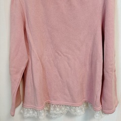 👧130cmキムラタン*ビケットクラブ裏起毛あったかペプラムトップス&あったかトレーナーset!!美品の画像