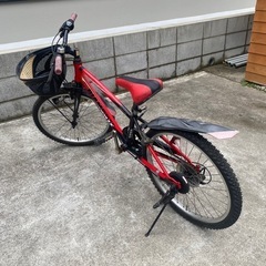 子供用自転車　22インチの画像