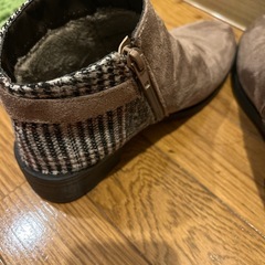 ブラウン　ショートブーツ　Lサイズ（値下げ）の画像