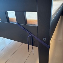 ベッドフレーム　IKEA イケア　セミシングル　子供用　の画像