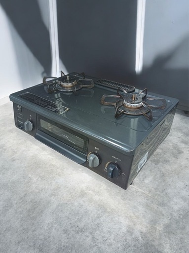 ★[八5033]  パロマ　2020年製　LPガス用　ガステーブル　ガスコンロ　IC-S37-1R  外形寸法　幅560㎜  奥行450㎜  高さ230㎜