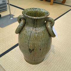 正峰　細工物壺　和モダンな空間に 味わい深い陶器の壺【浜村鹿野温泉ICから3分 買取本舗 宮本リサイクル 営業時間9～19時 定休日水曜のみ←連絡できませんm(_ _)m】の画像