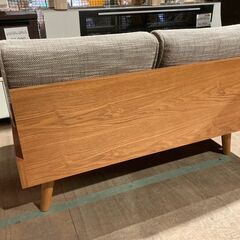 【愛品館 市原店】ウニコ｜アルベロ｜カバーリングソファ 2シーター チークカラーの画像