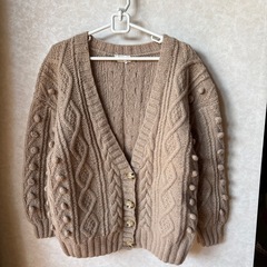厚手のカーディガン②