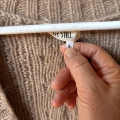 厚手のカーディガン②の画像