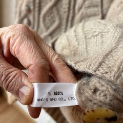 厚手のカーディガン②の画像