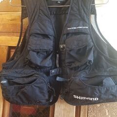  フィッシング　ベスト　シマノ　SHIMANO 　Mサイズの画像