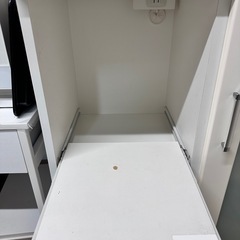 ニトリ　食器棚　キッチンボード　幅80  一人暮らし　同棲　の画像