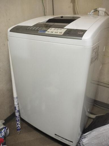 HITACHI　白い約束　洗濯機