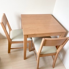 【受付終了】2人用ダイニングテーブル