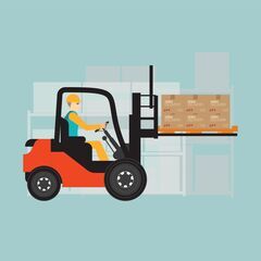 フォークリフト(カウンター)作業員募集📣残業ほぼなし｜土日休み｜...