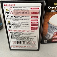 電球型 LEDランプ ②の画像