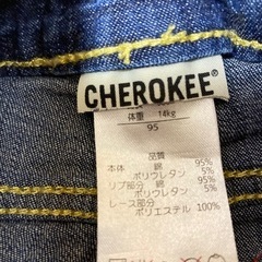 CHEROKEEデニムパンツ　サイズ130の画像