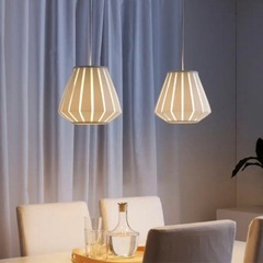 IKEA イケア LAKHEDEN HEMMA 照明　シンプル　白