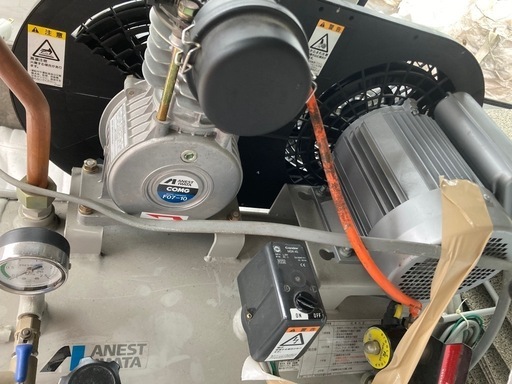 アネストイワタ　f07-10 コンプレッサー　100v