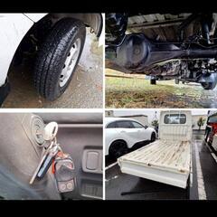 諸費用なし☆車検2年付き☆4万km☆ハイゼットトラック スーパーデラックス☆4WD☆3速AT☆エアコン、キーレス☆タイベル交換済☆キャリイの画像