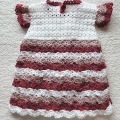 ハンドメイド　ワンピースの画像