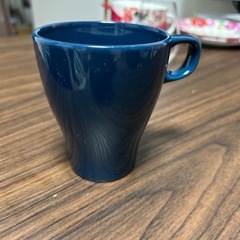 IKEA マグカップ　藍色
