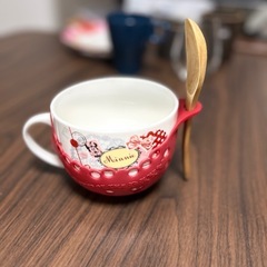 ミニー　スープカップ　スプーン付き