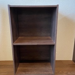 カラーボックス2個セット