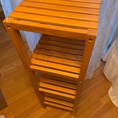 シェルフ棚3段 高さ110cmの画像