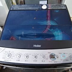 お取り置き中！【恵庭】ハイアール　おしゃれな全自動洗濯機　JW-XP2C55F　22年製の画像