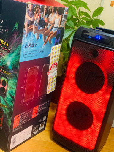 ポータブルLED Bluetoothパーティースピーカー「GRV-PS70WA」販売中！